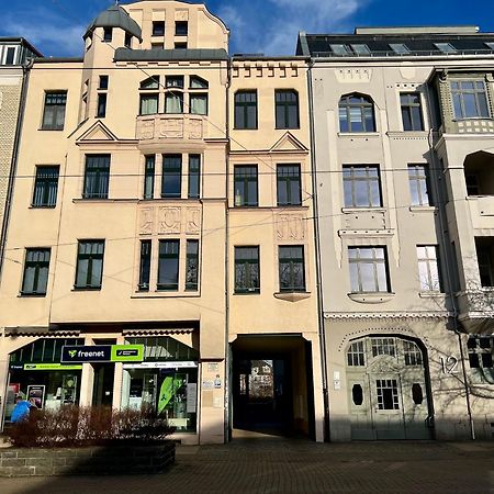 Edler Wohnraum Luxurioeses Studio Im Zentrum Mit Balkon, Kaffeevollautomat, Klima & Parkplatz Zwickau Exterior photo